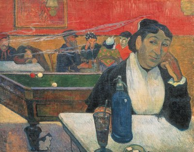 Cafe at Arles, 1888 by Paul Gauguin